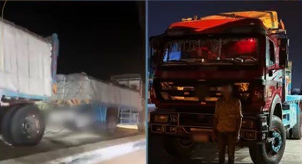 «الداخلية» تضبط سائق سيارة نقل ثقيل سار عكس الاتجاه في الشرقية.. فيديو