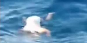لحظة العثور على جثمان الطفلة مريم في عرض البحر.. فيديو متداول - بوابة فكرة وي