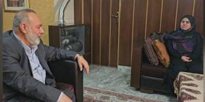 النمر زار “جريحة البيجر” روان الموسوي: أنت شريكة المقاومة - بوابة فكرة وي