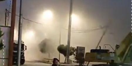 بالفيديو .. شاهد اللحظات الأولى لانهيار بناية سكينة في مدينة إربد - بوابة فكرة وي