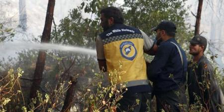 الدفاع المدني: السيطرة على الكثير من بؤر النيران في ريف اللاذقية - بوابة فكرة وي