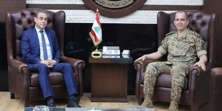 قائد الجيش بحث مع صحناوي بالأوضاع العامة في البلاد واستقبل رئيس الطائفة الكلدانية - بوابة فكرة وي