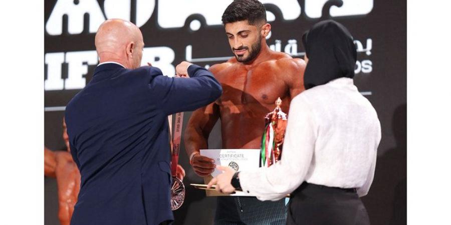 المهيري.. عاشق كرة القدم يتقلد ميداليتي بناء أجسام في 6 أيام - بوابة فكرة وي