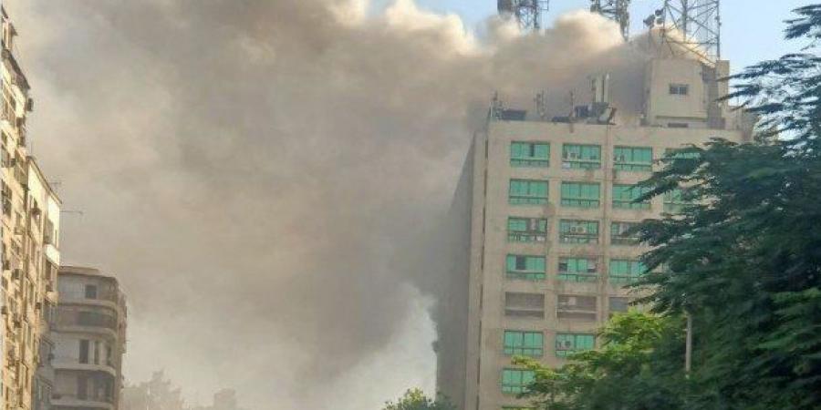 أخبار الرياضة - حريق داخل سنترال رمسيس في مصر والحماية المدنية تحاول السيطرة على النيران - بوابة فكرة وي