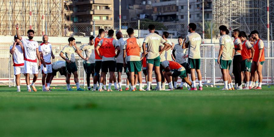 استعداد للموسم الجديد| تدريبات تأهيلية خاصة للاعبي الزمالك - بوابة فكرة وي